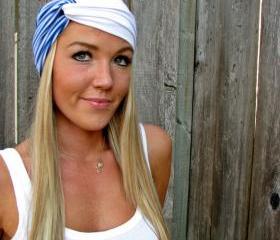 Vintage Turban Style Stretch Jersey Knit Headband - Build a Turban - Mix & Match